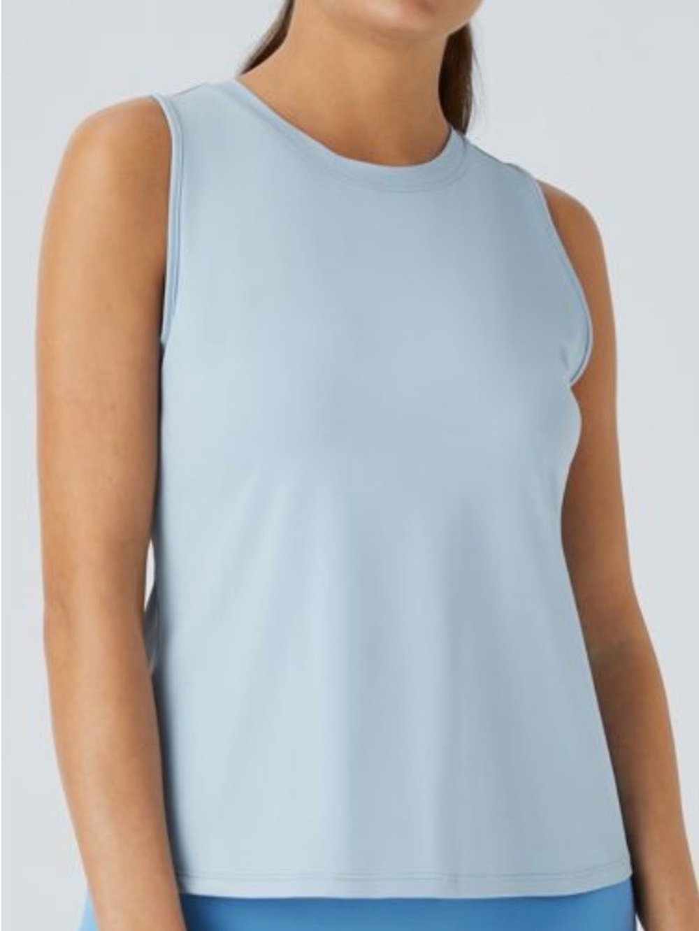 4 HALARA TANKS Sleeveless Active Tank Top Crossover back